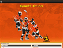 Tablet Screenshot of brandisjuniors.ch